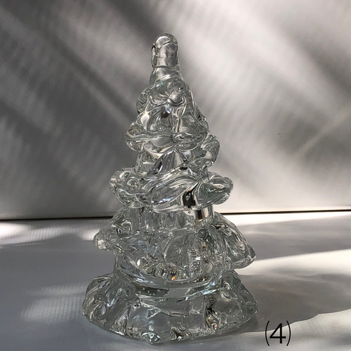 ガラスのクリスマスツリー①②③④⑤／ツリー／テーブルツリー