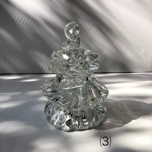 ガラスのクリスマスツリー①②③④⑤／ツリー／テーブルツリー