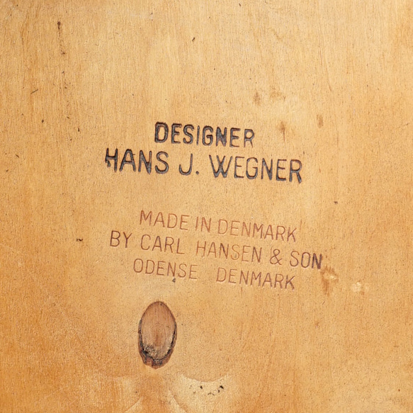 北欧 ビンテージ Hans J Wegner CH33 Carl hansen&Son ハンス・ウェグナー 20枚目の画像