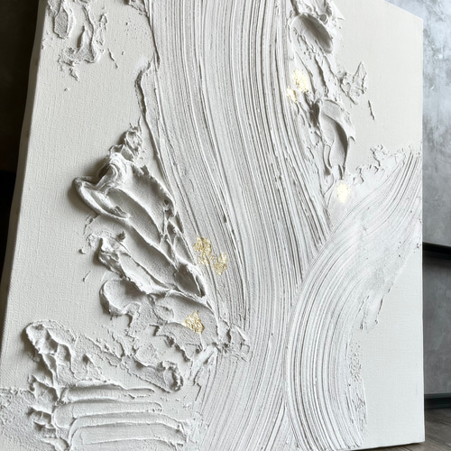 現代アート 53×45.5㎝ テクスチャーアート モダン インテリア 抽象画