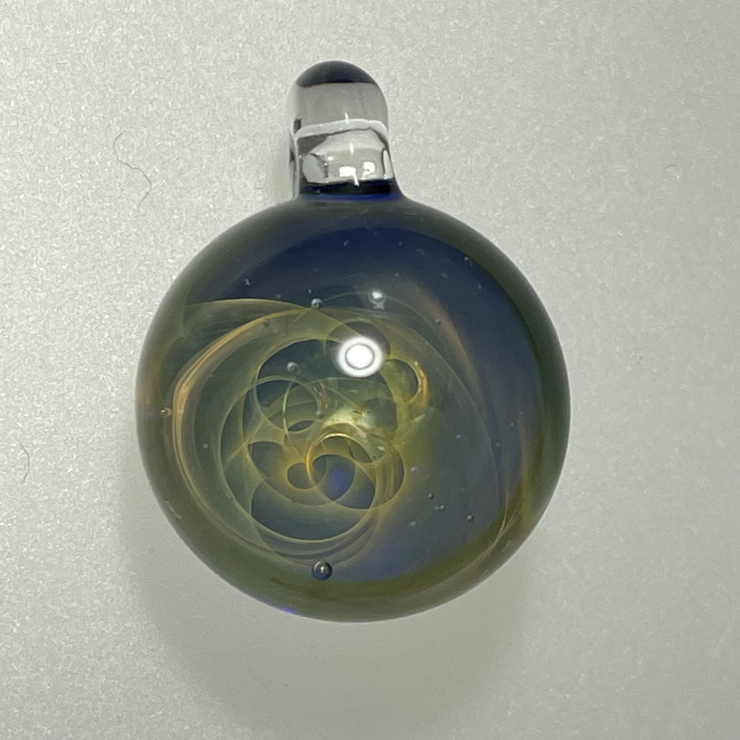 銀河のペンダント　ブルー　003