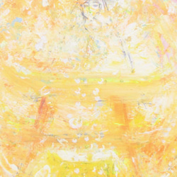 原画「夢で見た風景 ー山の鳥居ー」額サイズ35×48㎝ パワーアート 4枚目の画像