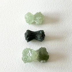 リボンプレナイト　3個セット／摩洛哥　葡萄石／Prehnite Morrocco 3pcs set 9枚目の画像