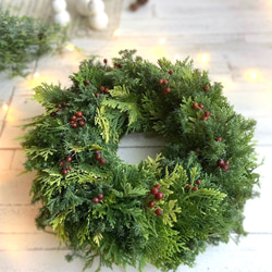 おまかせグリーンのフレッシュリース＊選べる２サイズ 2枚目の画像