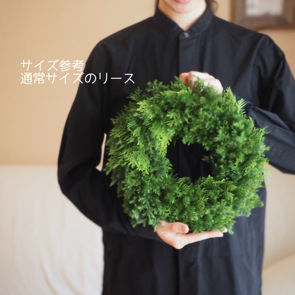 おまかせグリーンのフレッシュリース＊選べる２サイズ 10枚目の画像