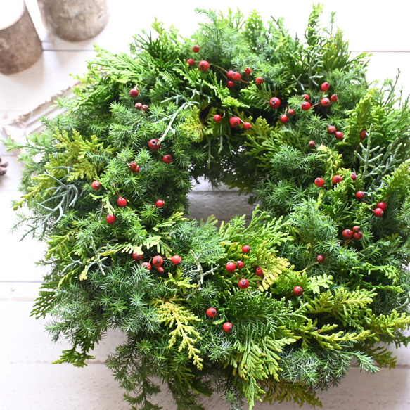 おまかせグリーンのフレッシュリース＊選べる２サイズ 1枚目の画像