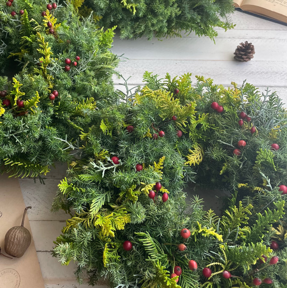 おまかせグリーンのフレッシュリース＊選べる２サイズ 3枚目の画像