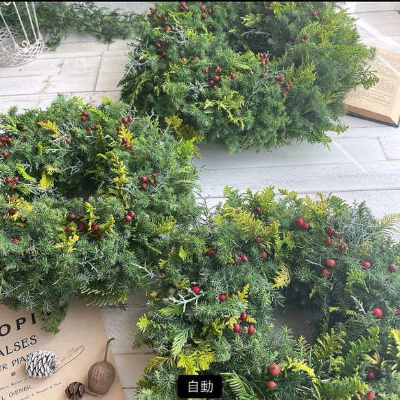 おまかせグリーンのフレッシュリース＊選べる２サイズ 4枚目の画像