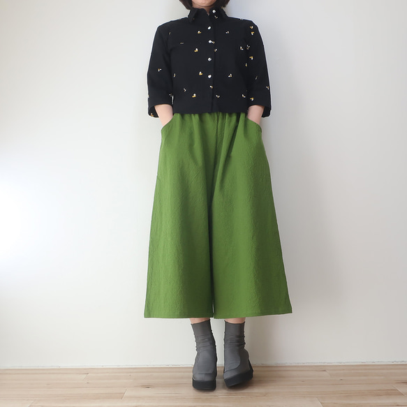 秋冬寬鬆寬鬆❣高喬褲（棉亞麻/全11色） 第15張的照片