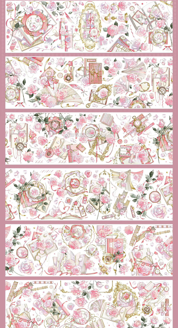 切売セット ☆ 海外 マスキングテープ マステ PET 花 おすそ分け まとめ売