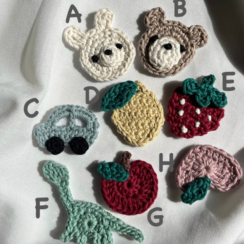 かぎ編み マルチクリップ 雑貨・その他 ma_ya 通販 16617427｜Creema