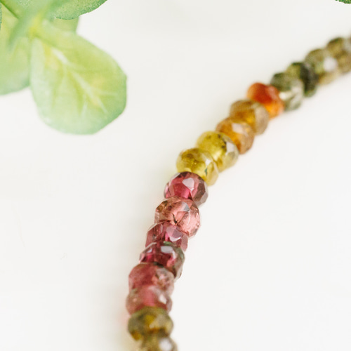 14kgf トルマリンのブレスレット ブレスレット chocoriita(ﾁｮｺﾘｰﾀ