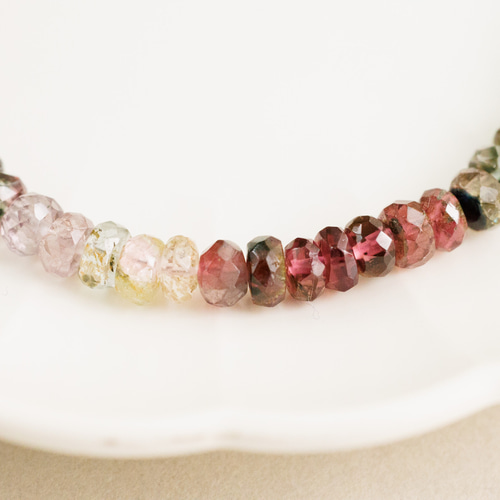 14kgf トルマリンのブレスレット ブレスレット chocoriita(ﾁｮｺﾘｰﾀ