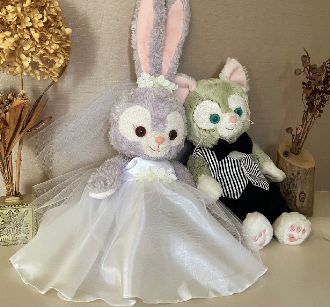 ジェラトーニ　ステラルー　ウエディング　結婚式　コスチューム　衣装　ウェルカムスペース　ナチュラル　ディズニー