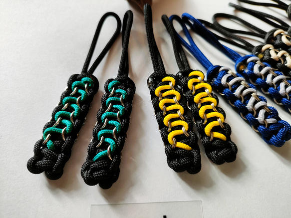 Paracord KeyHolder   "WAVE“ 3枚目の画像