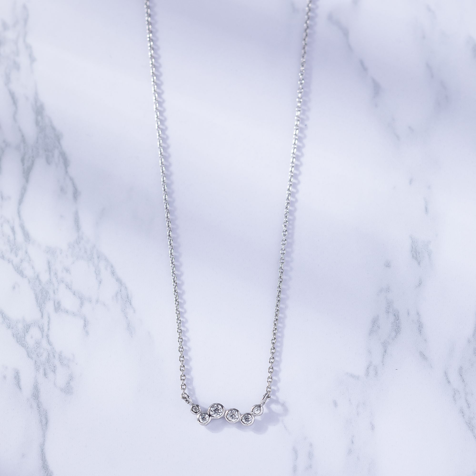 大人アクセ   シンプルだけど美しいネックレス　アレルギーフリー　送料無料　Creema限定価格　N1234