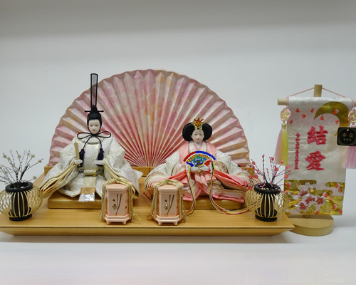 手作り兜と鯉のぼりand 手作り雛人形■helen様オーダー専用 今どきのお雛様 上芥子親王飾り・ほのか ひな人形・雛飾り