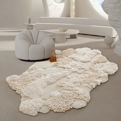 本物のベニワレンラグ-No12 101×140 モロッコ ピンク カーペット 絨毯