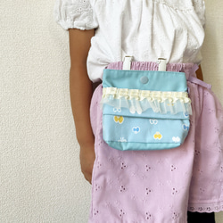 フリル移動ポケット☆ハンドメイド☆女の子☆オーダー受付中 フリル移動ポケット☆ハンドメイド☆女の子☆オーダー受付中 移動