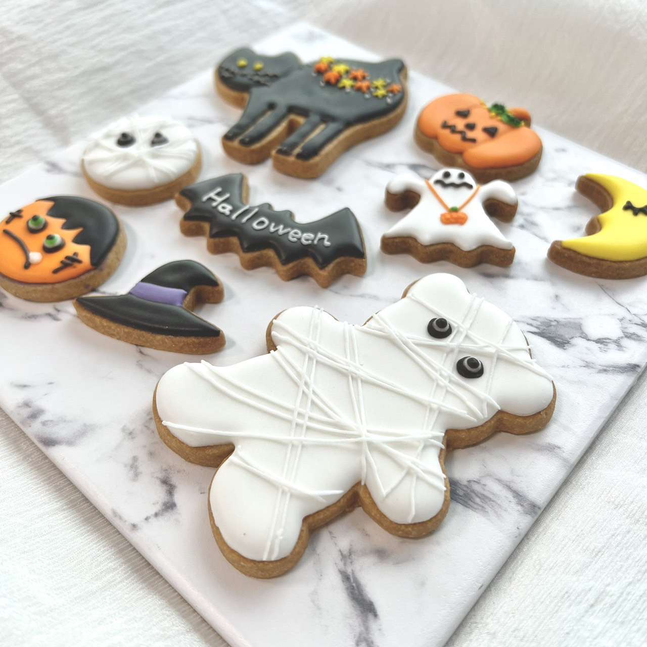 最短3日発送！】ハロウィンセット アイシングクッキー【10月31日まで