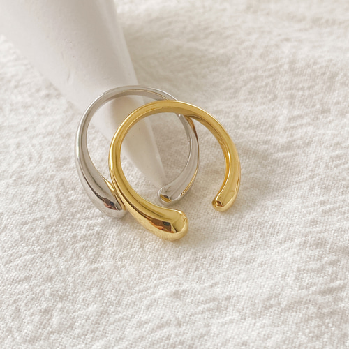 【関税込み】We11done シルバー Double Hoop リング Silver Double Hoop Ring by We11done on Sale