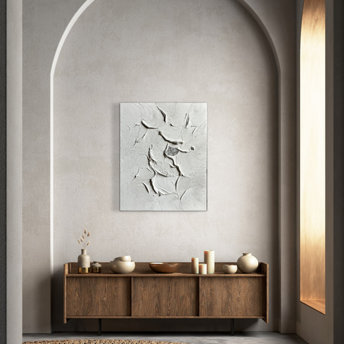 現代アート 65×53㎝ 大きめ モダン 絵画 原画 抽象画 アートパネル