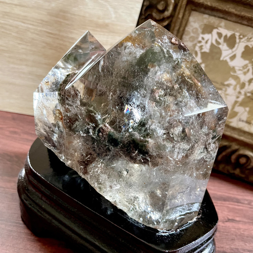 天然石 ガーデンクォーツ 龍 置物445g 天然石 ガーデンクォーツ 龍 置物445g