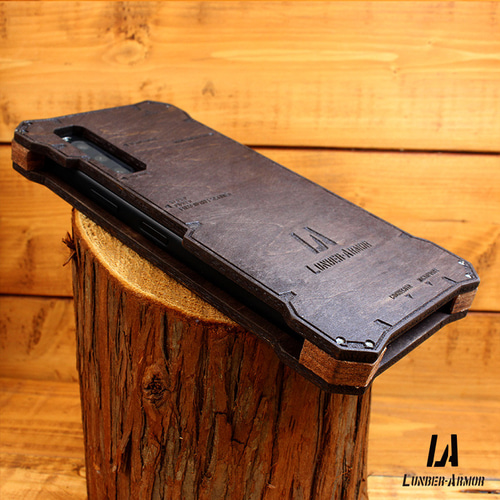Xperia 10 V ケース 木製 ウッド wood case 木 本革 耐衝撃 LUNBER