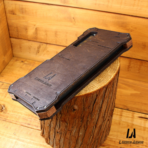 Xperia 10 V ケース 木製 ウッド wood case 木 本革 耐衝撃 LUNBER