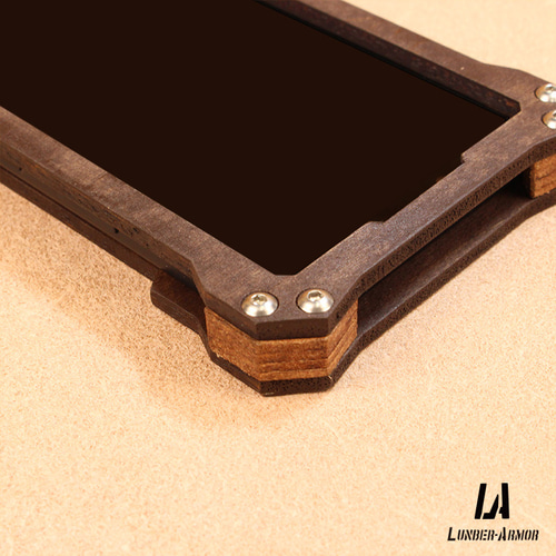 Xperia 10 V ケース 木製 ウッド wood case 木 本革 耐衝撃 LUNBER