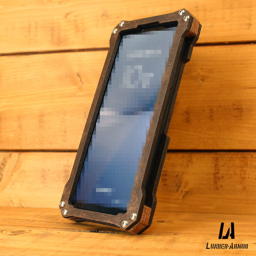 Xperia 10 V ケース 木製 ウッド wood case 木 本革 耐衝撃 LUNBER