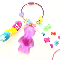 Neon Bear's & Beans Candy Ring charms 4枚目の画像
