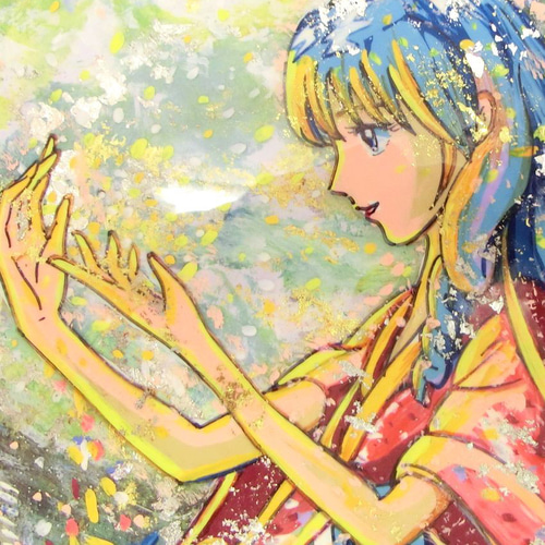 原画「月の魔法(A)」額サイズ48×35㎝ 絵画 息吹 友也 通販