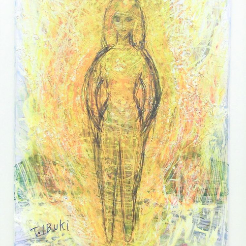 絵（原画）#6 逆光＜原画＞ | COLOR FACTORY 絵のショップ