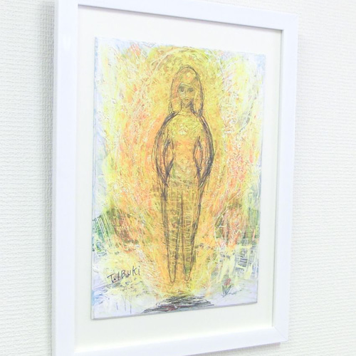 ○明日へ渡る色彩　　絵画原画 良質 767＊秋映(あきばえ) 水彩画原画透明水彩画 絵画 - 絵画