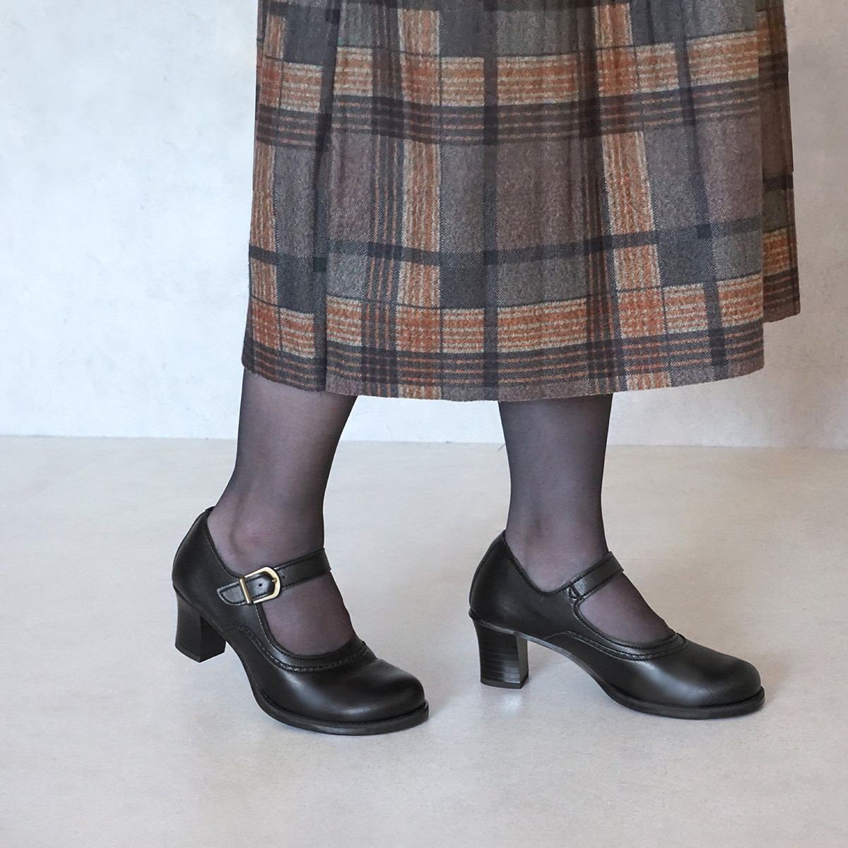 楽して可愛い！コンフォートパンプス (A5594)【納期5～30日以内発送】