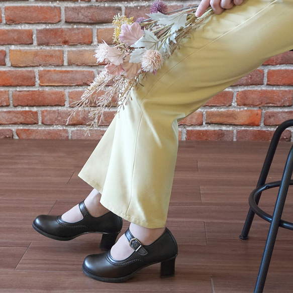 讓您輕鬆地跑動活動 繫帶型淺口鞋 日本製 (OL578)【接單後製作：40天】 第13張的照片