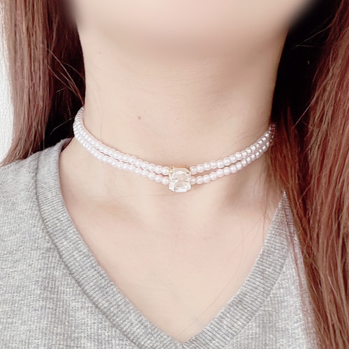 韓国発【ROAJU】misso volume necklace★追跡送 韓国発【ROAJU】misso volume necklace☆追跡送 (roaju