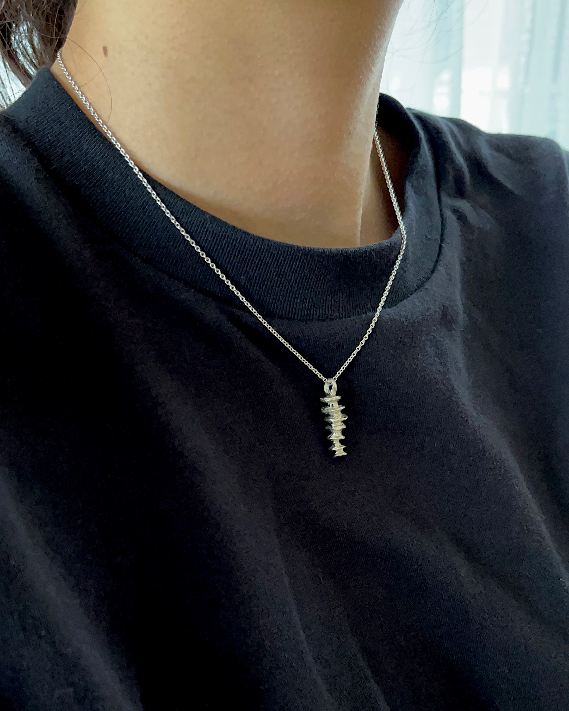 ECONECO アートとネックレスのセット ハンドメイド