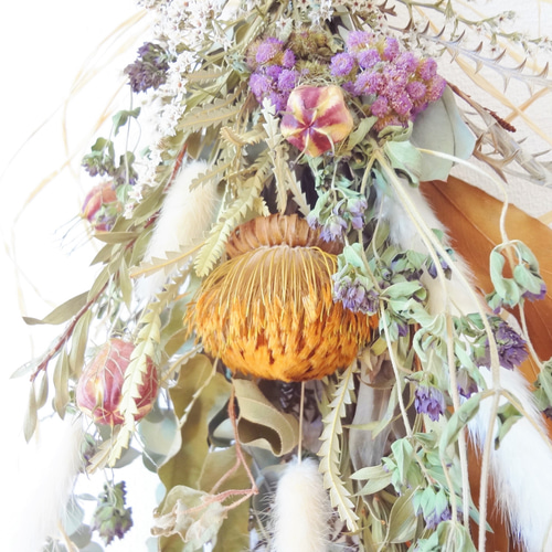 秋色ネイティブフラワースワッグvol.1(ドライフラワースワッグ  