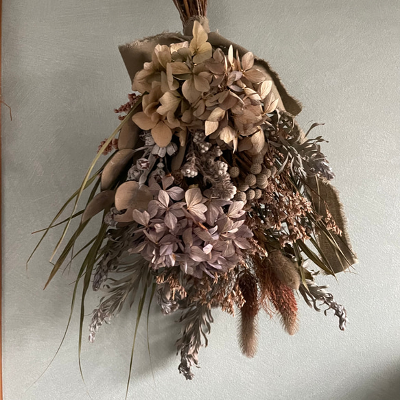 dried flower swag 1枚目の画像