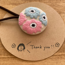 クリスマスリース3センチくるみボタンヘアゴム2点セット 1bcb7665594793eb4131a4ca936d95