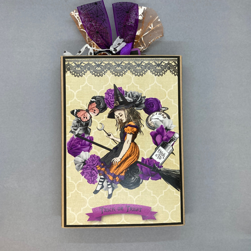 おすそ分けファイルコラージュ素材【purple】ダイカット付 おすそ分けファイルコラージュ素材【purple】ダイカット付