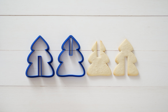 立体ツリーセット クッキー型・クッキーカッター クッキー型 Cookie