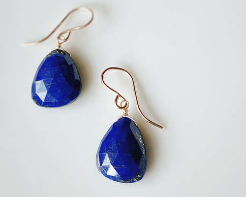 ◇ nagomi様◇ 天然石 ラピスラズリのピアス/イヤリング ◇ nagomi様◇ 天然石 ラピスラズリのピアス/イヤリング