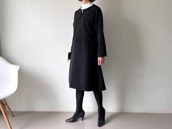 普段も特別な日も 毎日着たい!!ドーリー風フォーマルワンピース　結婚式　入学卒業式　OP780 8枚目の画像