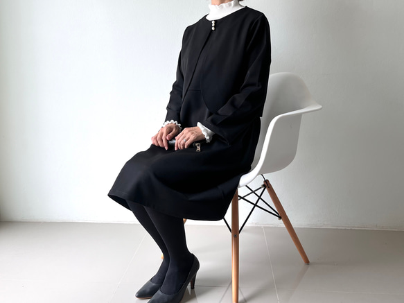 普段も特別な日も 毎日着たい!!ドーリー風フォーマルワンピース　結婚式　入学卒業式　OP780 6枚目の画像