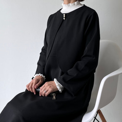 普段も特別な日も 毎日着たい!!ドーリー風フォーマルワンピース　結婚式　入学卒業式　OP780 14枚目の画像