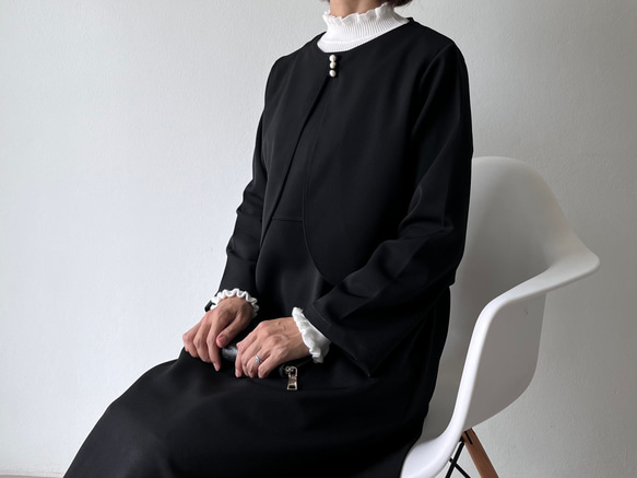 普段も特別な日も 毎日着たい!!ドーリー風フォーマルワンピース　結婚式　入学卒業式　OP780 14枚目の画像