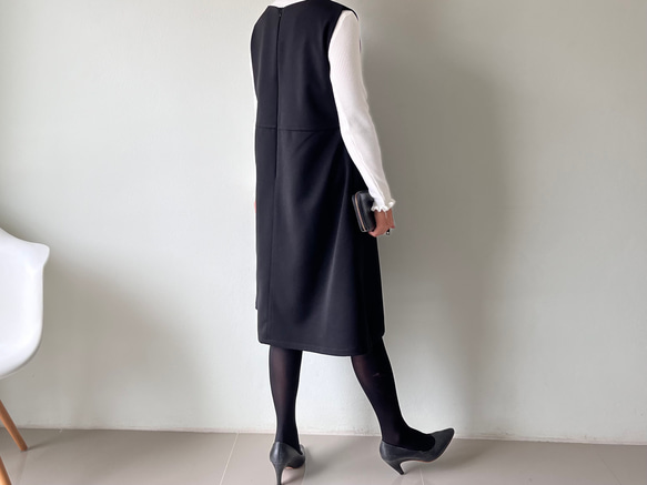 普段も特別な日も 毎日着たい!!ドーリー風フォーマルワンピース　結婚式　入学卒業式　OP780 4枚目の画像